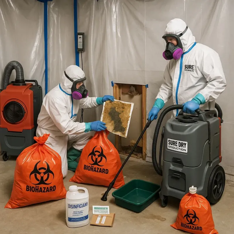 Contaminated Water Handling Protocols process in Wakefield, MA