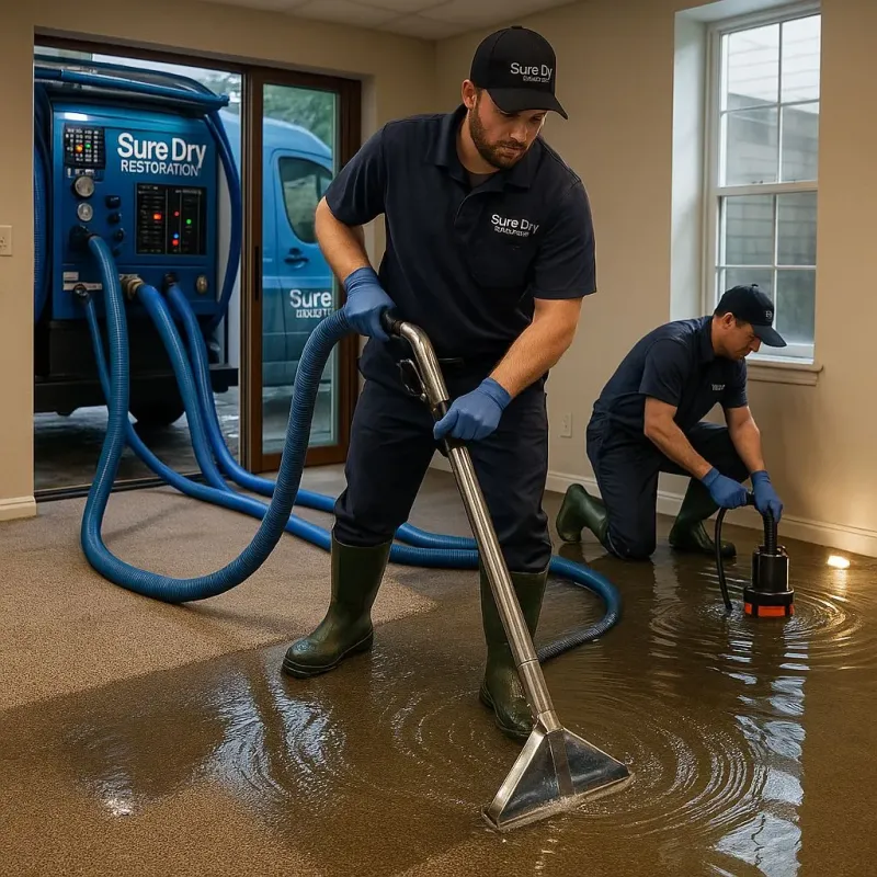 Water Extraction and Removal process in Wakefield, MA